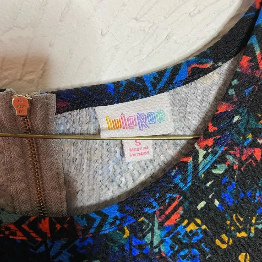Lularoe Amelia Dress with Pockets Small - Picture 4 of 7